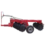 Ikki tomonlama yengil diskli pulluk